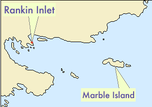 Rankin Inlet and Marble Island